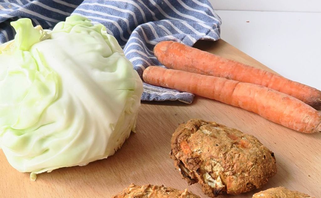 Weißkraut und Karotte