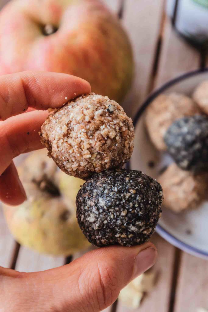 Rezept für fruchtige Energiekugeln