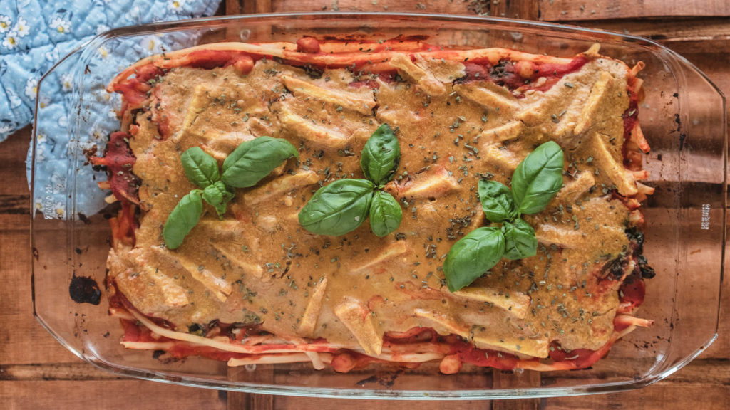 Rezept für Maccheroni Auflauf 