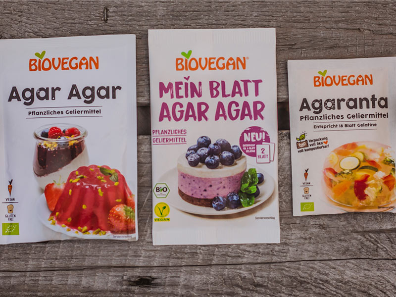 Agar Agar: pflanzlich gelieren - veganer Gelatine Ersatz 