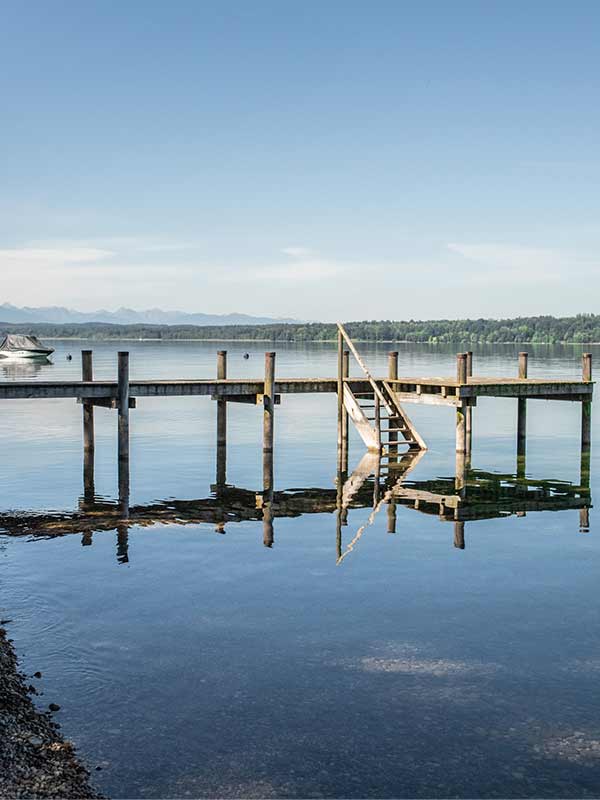 Steg auf dem Starnberger See
