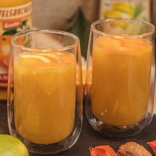 Orangenpunsch zuckerfrei selber machen mit Beutelsbacher