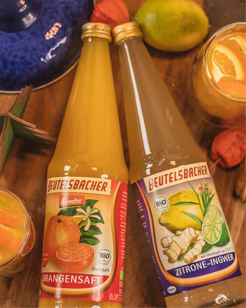 Bio demeter Orangensaft von Beutelsbacher